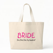 Bride Boss Tote Bag