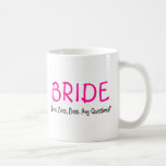 Bride Boss Coffee Mugs