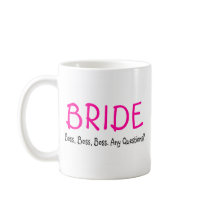 Bride Boss Coffee Mugs