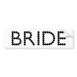 Bride Bumper Sticker