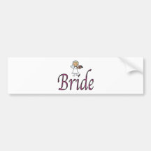 bride bumper stickers