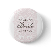 Bride Button-Vintage Bloom