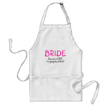 Bride (Buy Me A Shot Im Tying The Knot) Apron
