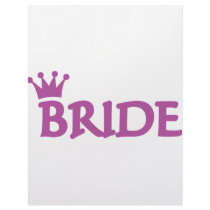 bride crown icon custom letterhead
