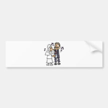 Bride Dances With Father Daughter Wedding Dance Bumper Stickers