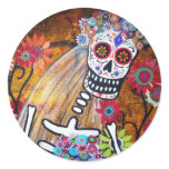 BRIDE DAY OF THE DEAD STICKERS