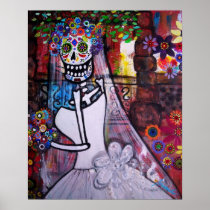 BRIDE DIA DE LOS MUERTOS POSTERS