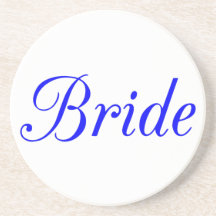 Bride Drink Coaster