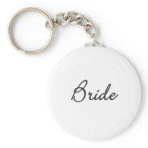 Bride Elegant keychain keychains