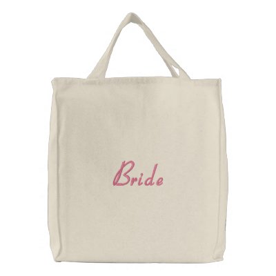 Bride Canvas Bag