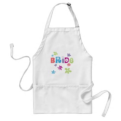Bride Favours and Gifts Apron by lesrubaweddings
