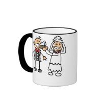 Bride Feeds Groom Coffee Mug