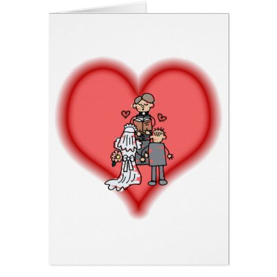 bride & groom greeting cards by shopaholicchick