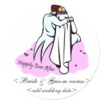 Bride & Groom On Cloud 9 Happily Ever After
