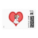 Bride & Groom postage