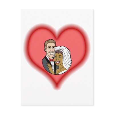 Bride & Groom Post Card by shopaholicchick