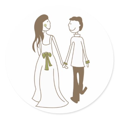 Bride & Groom Sticker by TearDrop Weddings by teardropweddings
