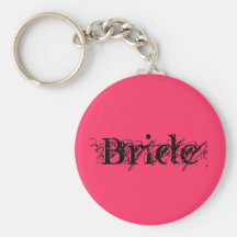 Bride keychain