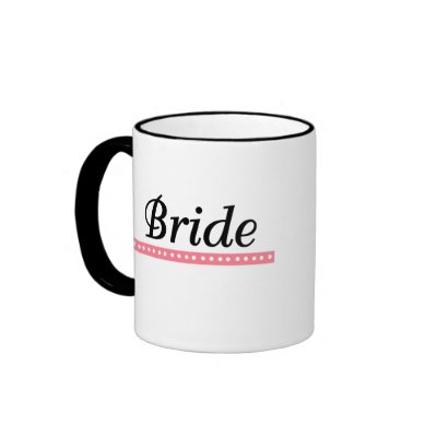 Bride Mug and Favours by lesrubaweddings