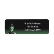 Bride of Frankenstein - Halloween Labels