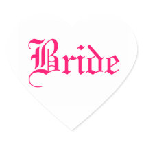 Bride (Pink 2) Sticker