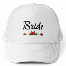 Bride (Roses) Trucker Hats