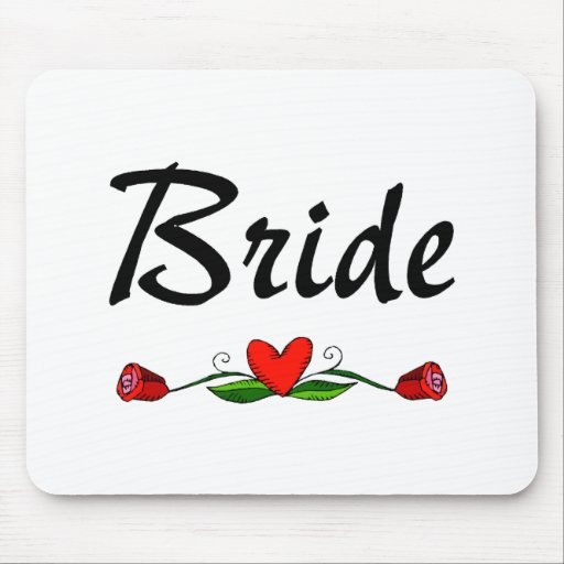 Bride (Roses) Mouse Mats