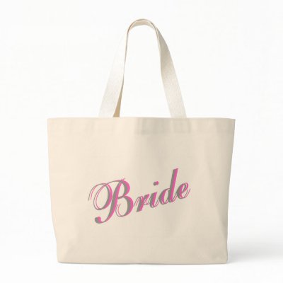 Bride (Script) Bag by BacheloretteGirl