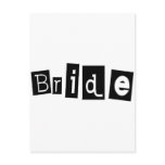 Bride (Sq Blk)