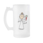 Bride Throwing The Bouquet Mug
