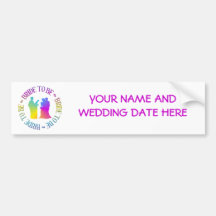 " Bride to be " Bumper Sticker