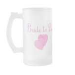 Bride to Be Frosted Mug