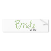 Bride To Be (Green Script)