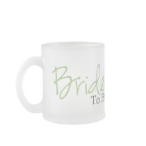 Bride To Be (Green Script) Coffee Mug