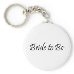 Bride to Be Key Chains