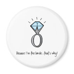 bride to be refrigerator magnets