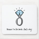 bride to be mouse pad