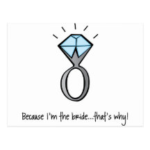 bride to be postcards