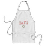 bride to be red aprons