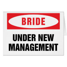 Bride under new management cards