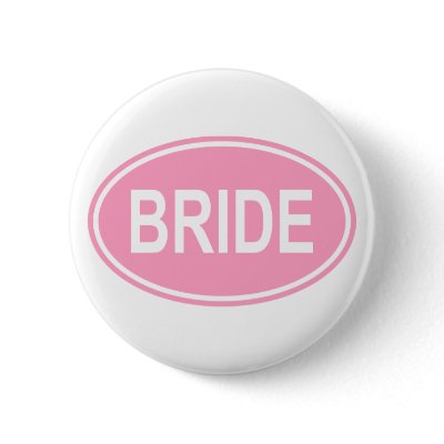 Bride Wedding Oval Pink by TeeShirtsTShirts