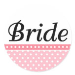 Bride Wedding Stickers