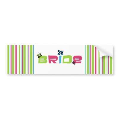 Bride Wedding Stickers by lesrubaweddings
