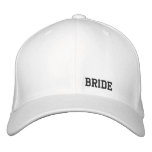 Bride White Hat Embroidered Baseball Caps