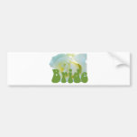 Bride White Rose design! Bumper Sticker