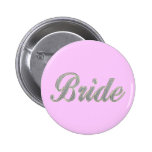 Bride with bling buttons