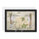 Bride with Bouquet Inspired Invites