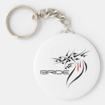 Bride with Tribal Jesus Keychains