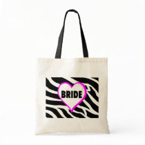 Bride (Zebra Stripes) Bags