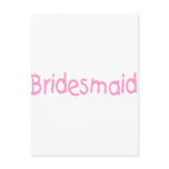 Bridemaid (Pink)
